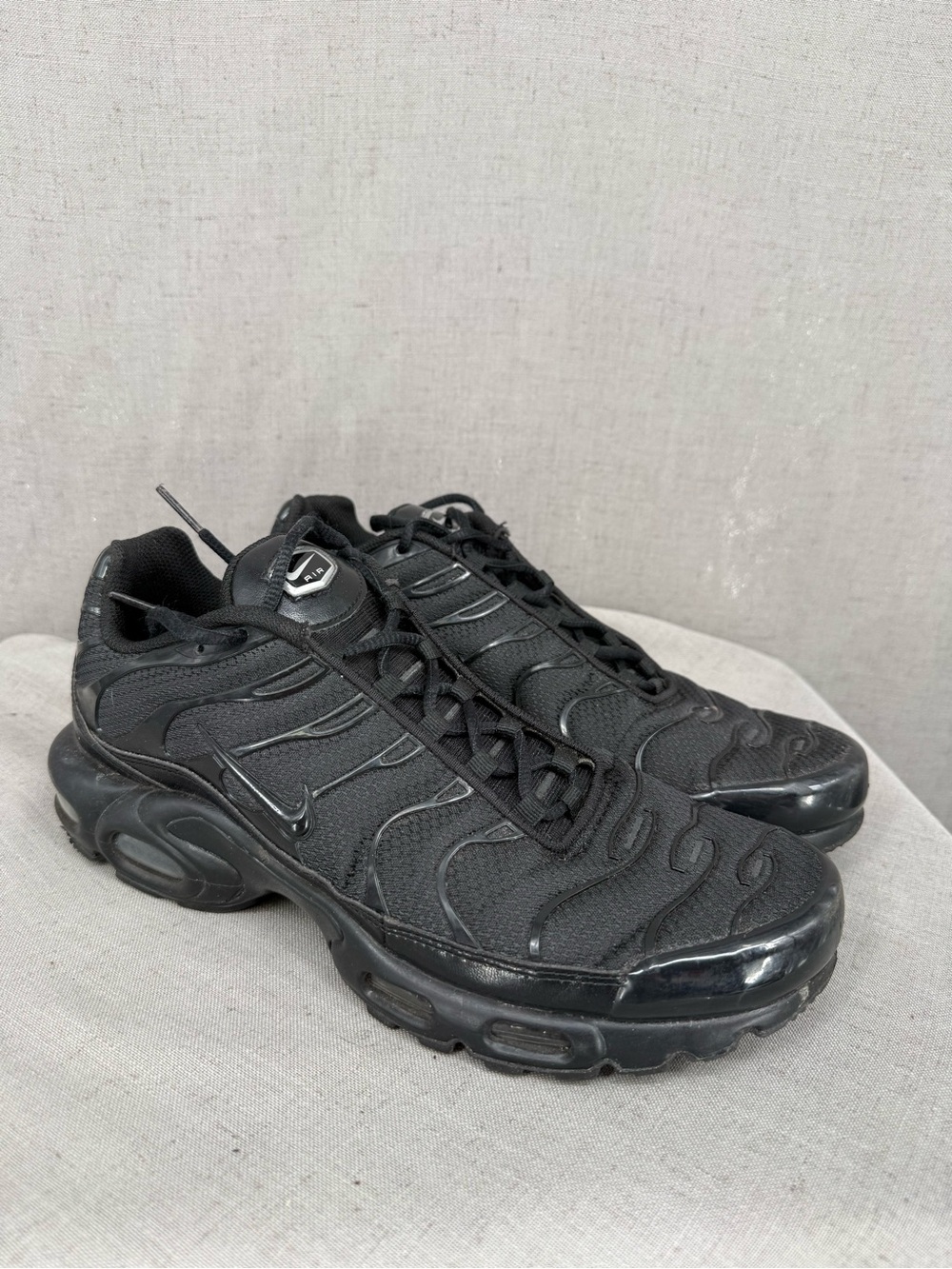 Nike Air Max Plus Black / Black - Black 604133-050 Men's Size 10